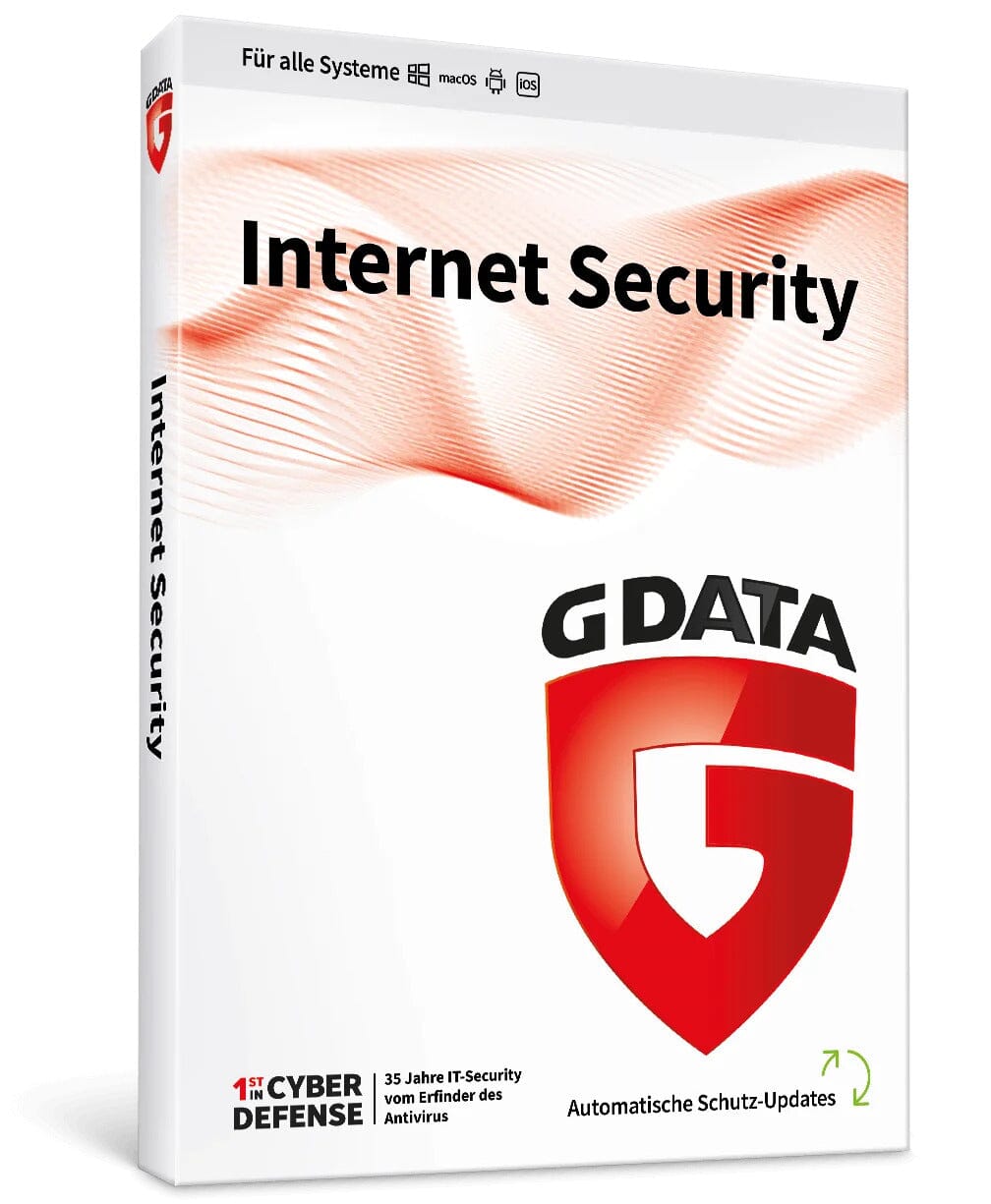 G-DATA Internet Security (1 Jahr/ 3 Gerät)