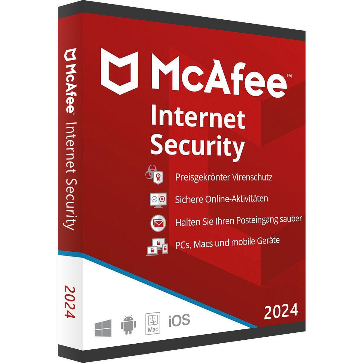 McAfee Internet Security (1Jahr/ 5 Geräte)