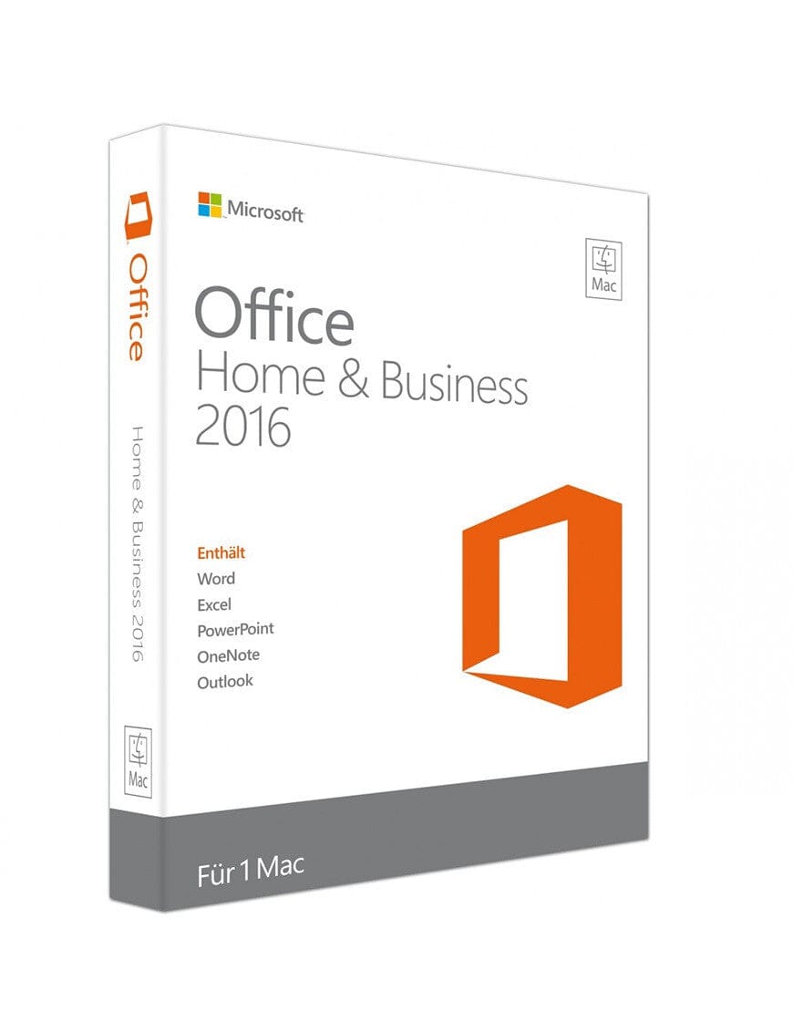 Microsoft Office 2016 für Mac (Produktschlüssel)