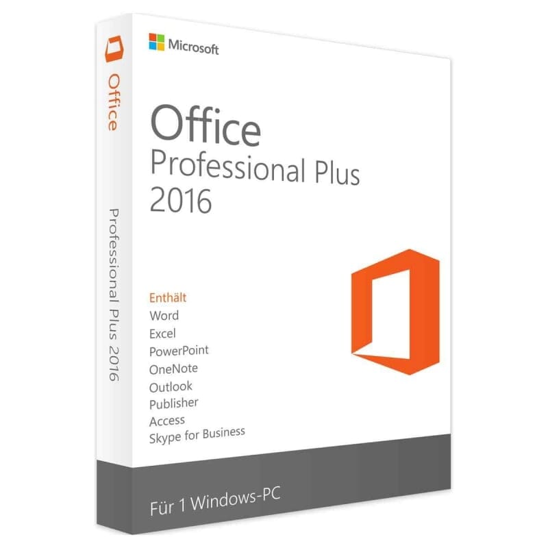 Microsoft Office 2016 Professional Plus