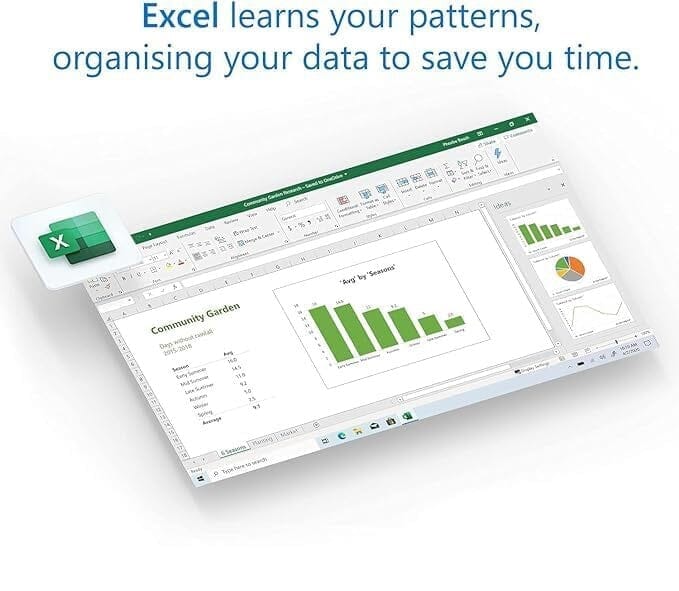 Microsoft Excel – Daten analysieren und organisieren mit intelligenten Funktionen | Tabellenkalkulation für Windows