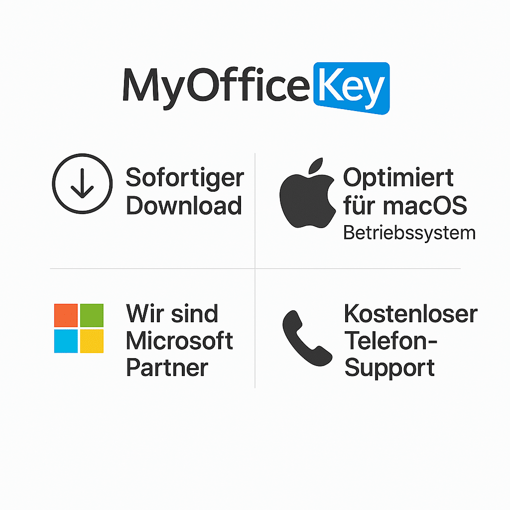 Microsoft Office für Mac (macOS) 2024 I Home & Business I Dauerlizenz