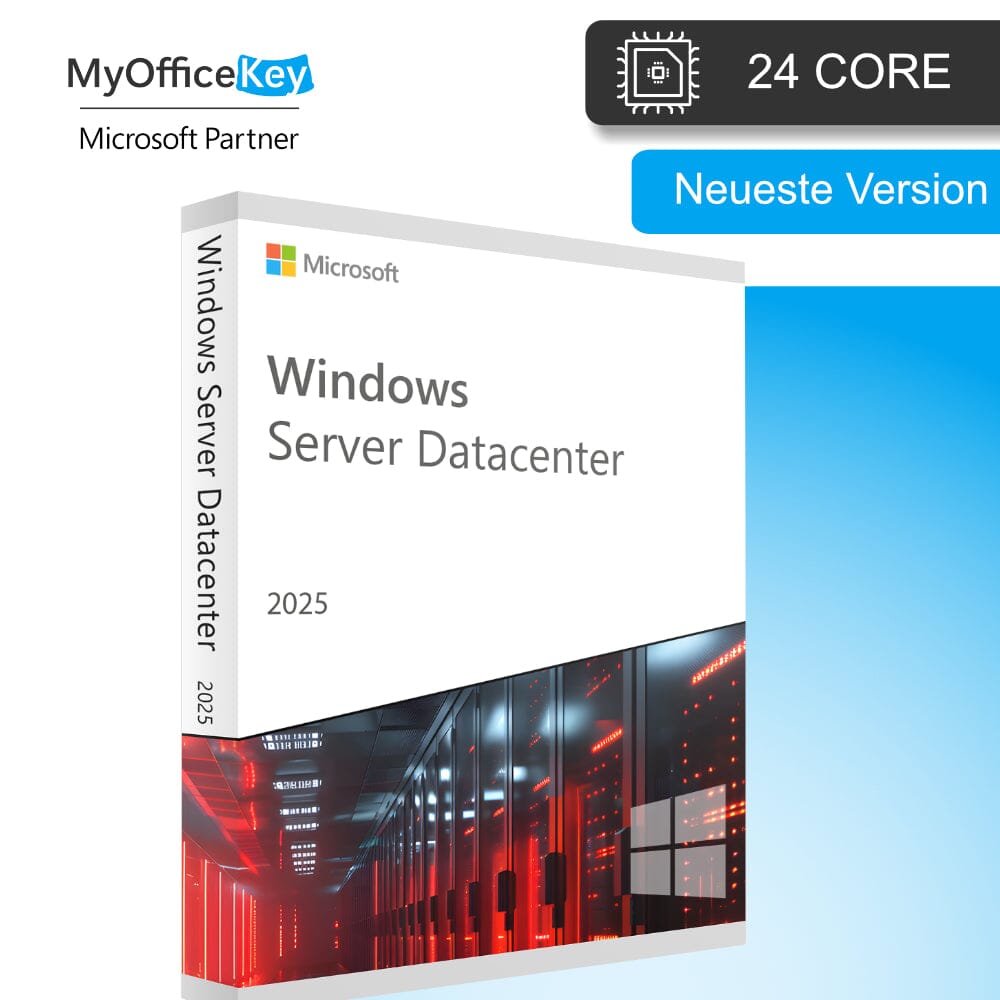 Windows Server 2025 Datacenter - Download & Produktschlüssel