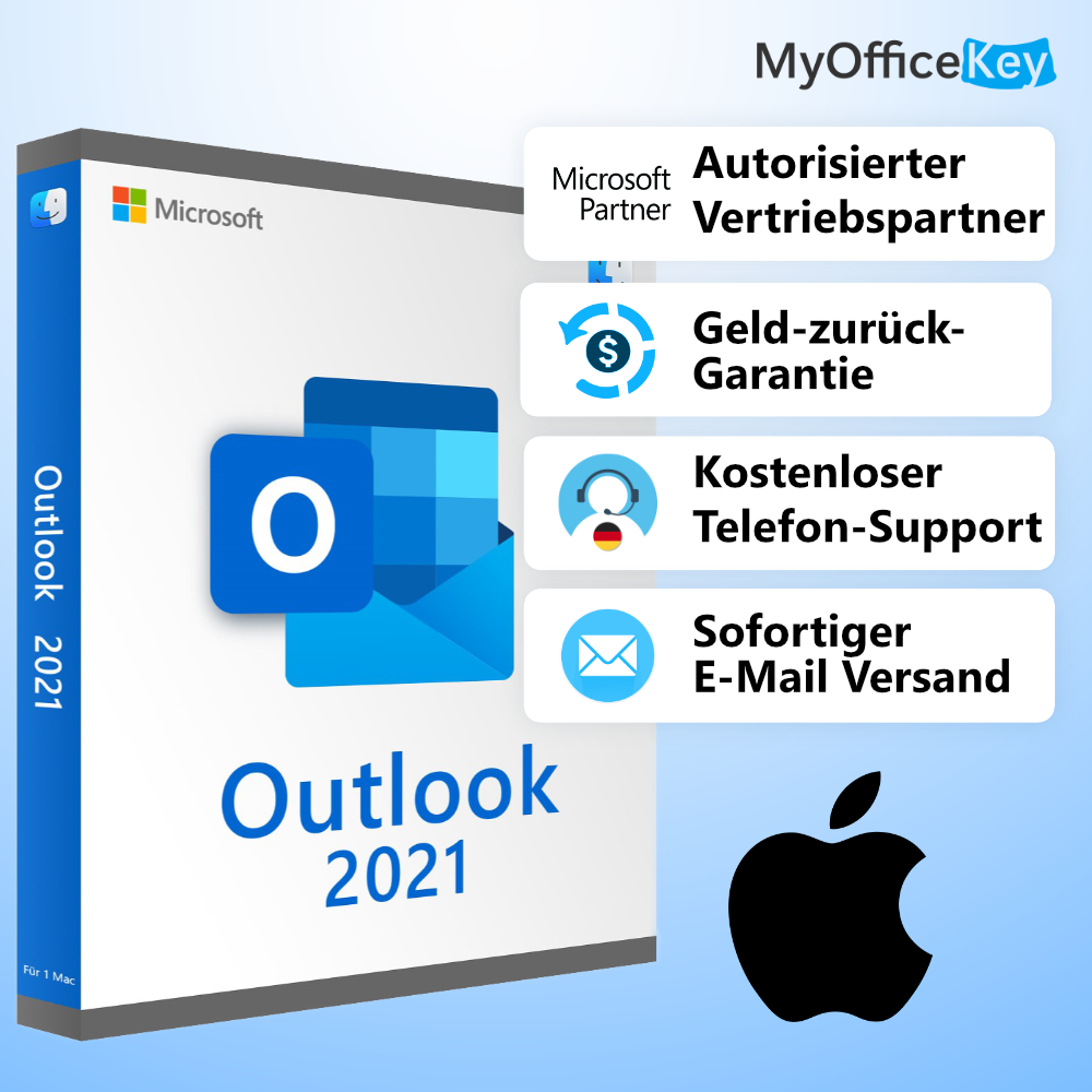 Microsoft Outlook für Mac I Dauerlizenz I Sofort Download