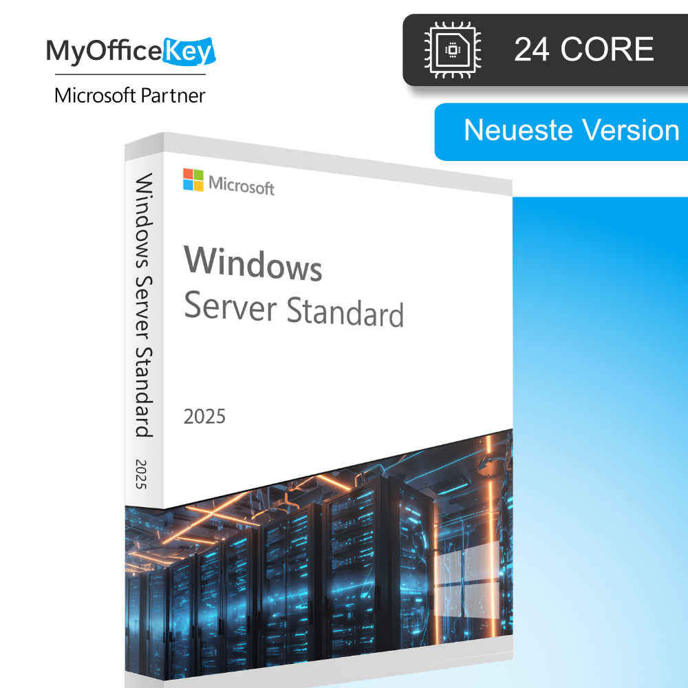 Windows Server 2025 Standard - Download & Produktschlüssel