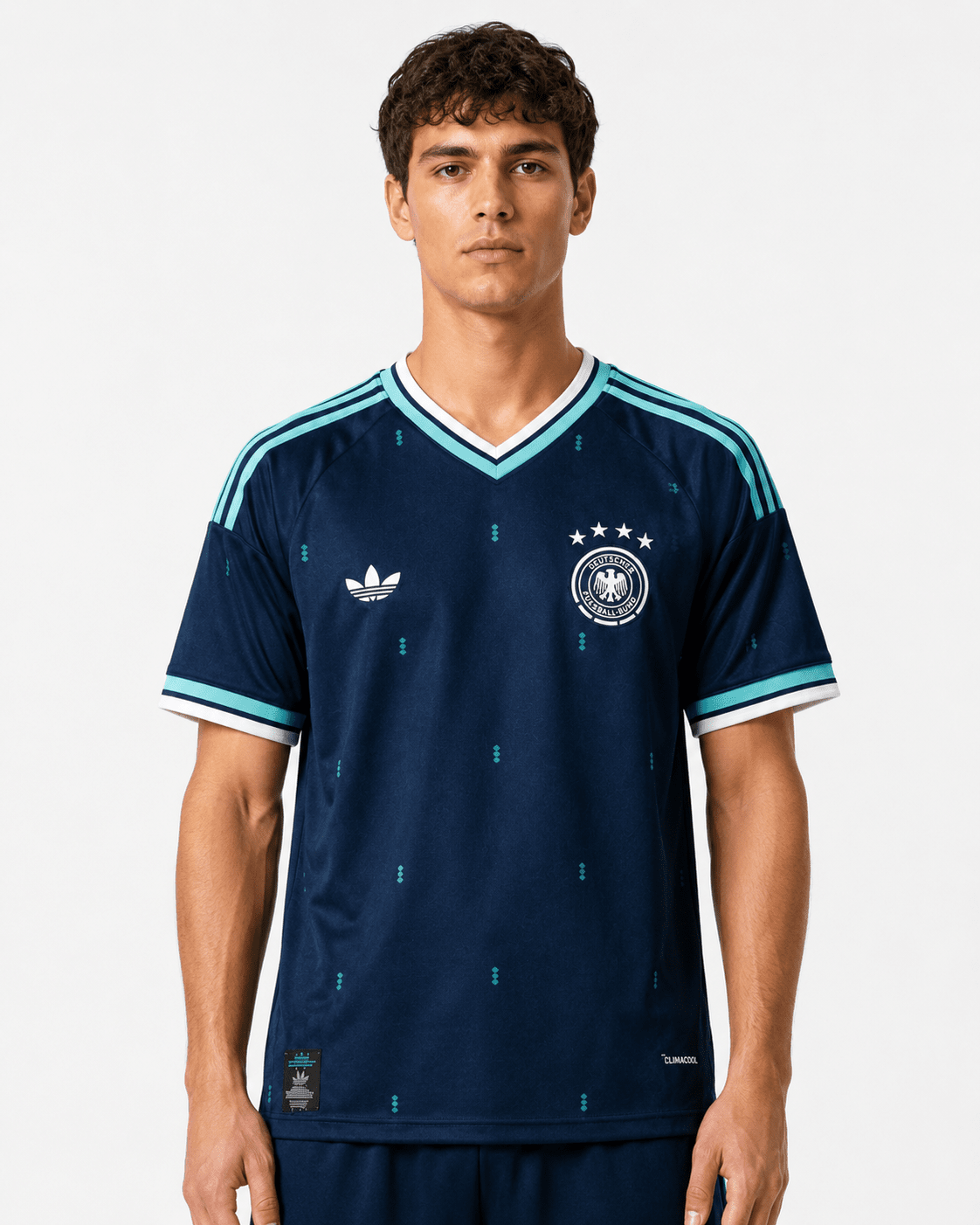 Deutschland Trikot Retro Navy – WM Aktion