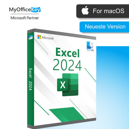 Microsoft Excel für Mac (macOS) 2024 I Dauerlizenz I Sofort Download