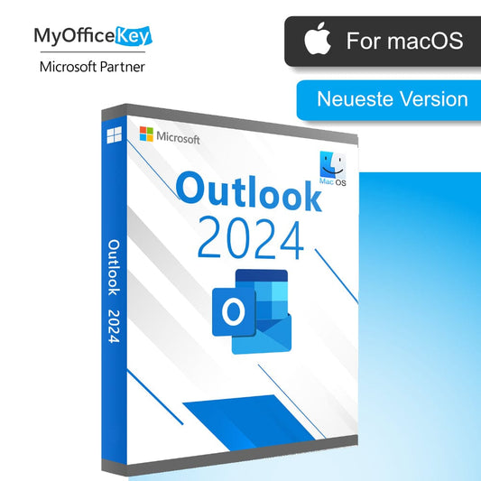 Microsoft Outlook für Mac (macOS) 2024 I Dauerlizenz I Sofort Download