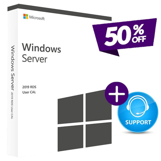 Microsoft Windows Server 2019 Remote Desktop Services (RDS) – 10 User CAL